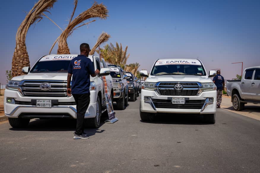 Toyota Land Cruiser 4x4 vehicle rental CTC Somalia